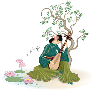 传统琵琶素材图片