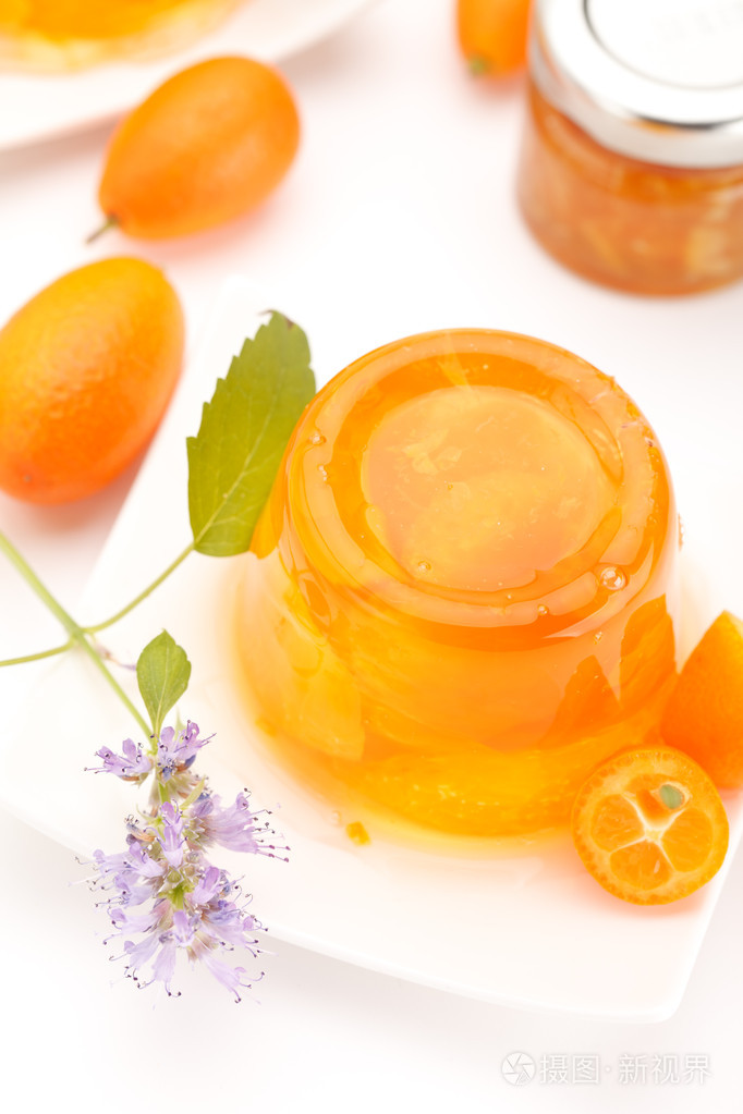 橙色果冻照片-正版商用图片0vqxxw-摄图新视界