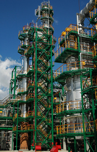 俄罗斯的石油与天然气 indystry。哈巴罗夫斯克精炼厂