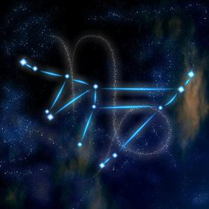 摩羯座星座符号图片