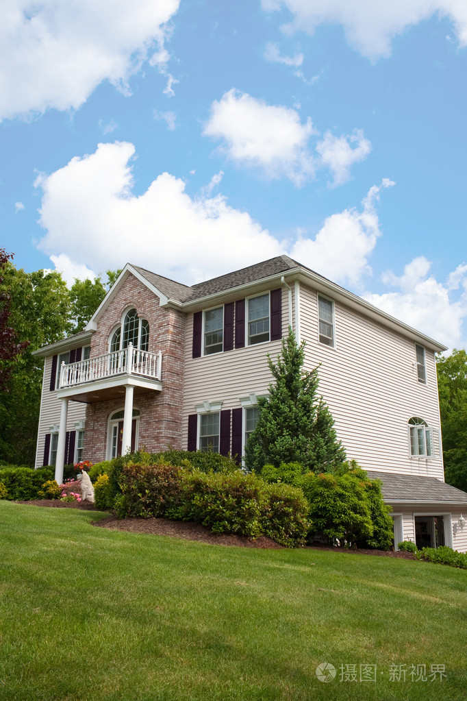 大型高档豪华房子照片-正版商用图片0vrkp9-摄图新视界