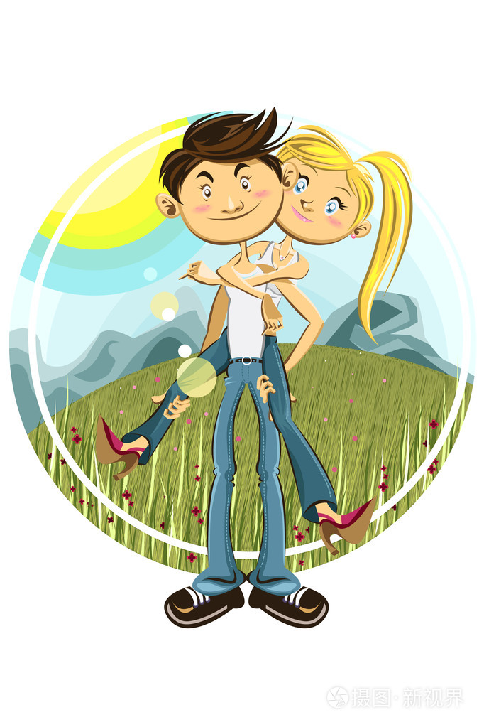 春天情人节夫妇