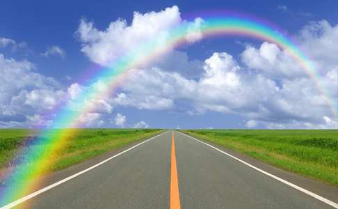 彩虹公路图片