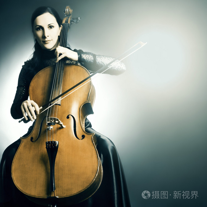大提琴乐器大提琴独奏音乐家演奏