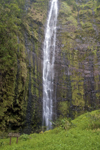 waimoku 落在毛伊岛