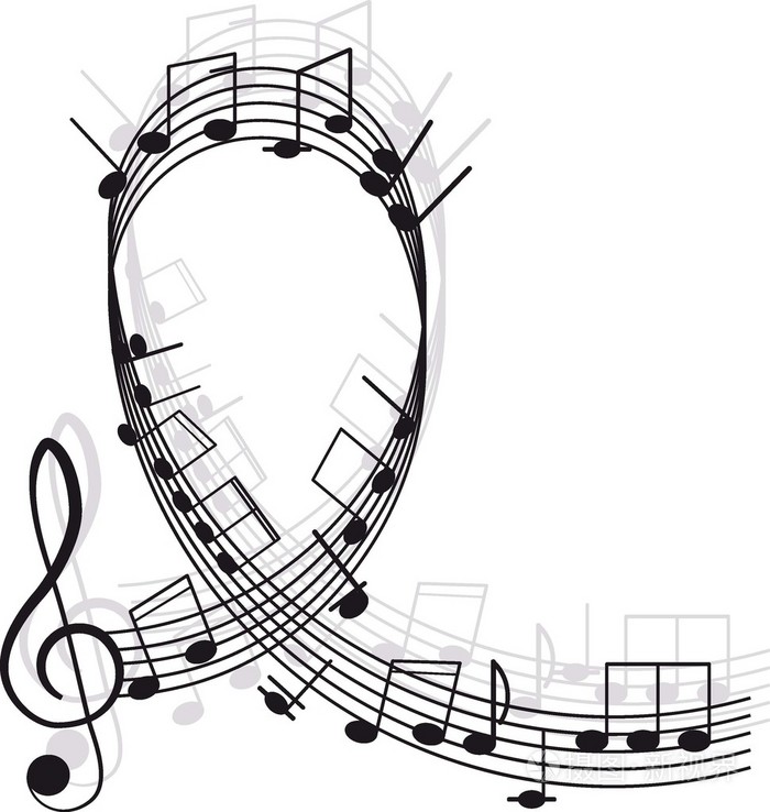 音乐.高音谱号和您的设计注意事项