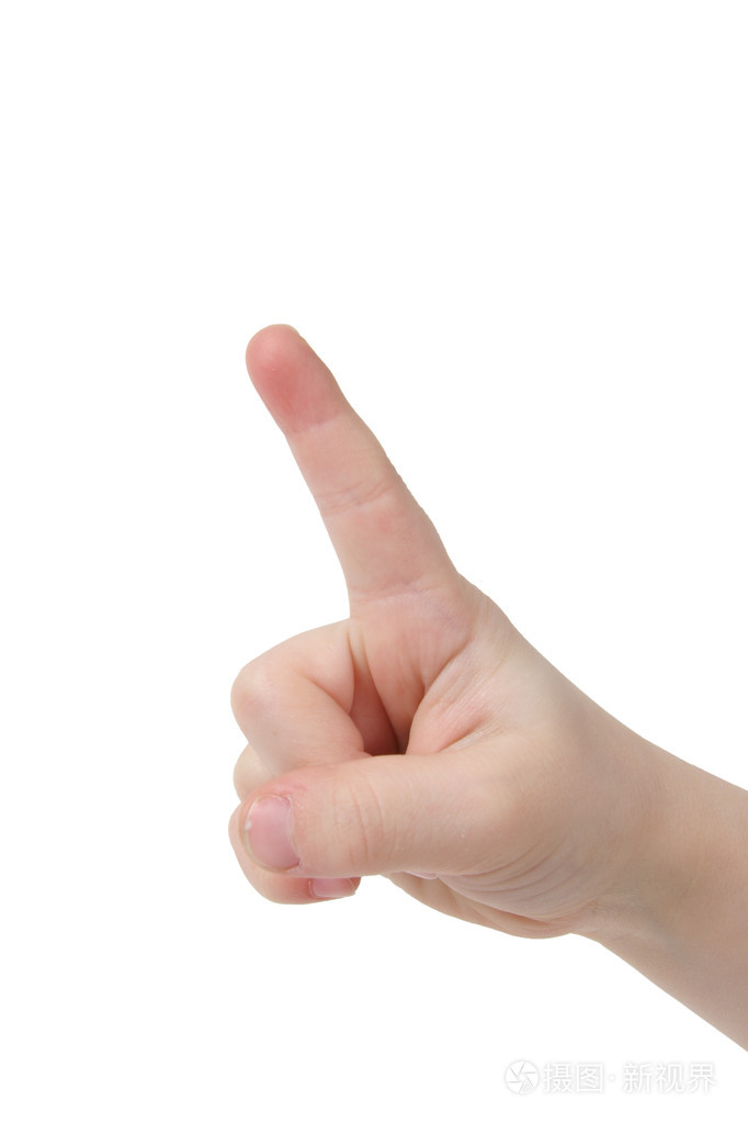 一个手指