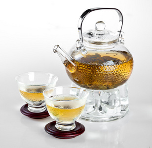 玻璃壶中国茶