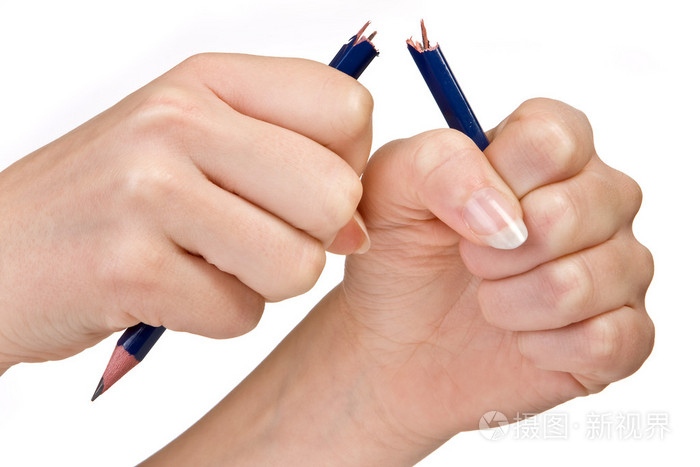 折断的铅笔照片-正版商用图片0vu8og-摄图新视界