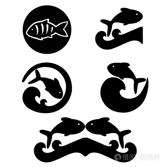 鳌鱼插画-正版商用图片0vubb0-摄图新视界