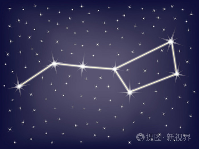 星座大熊星座的主要插画-正版商用图片0vuv8o-摄图新视界