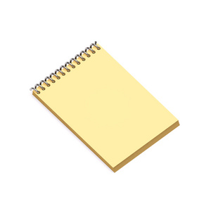 黄色笔记本