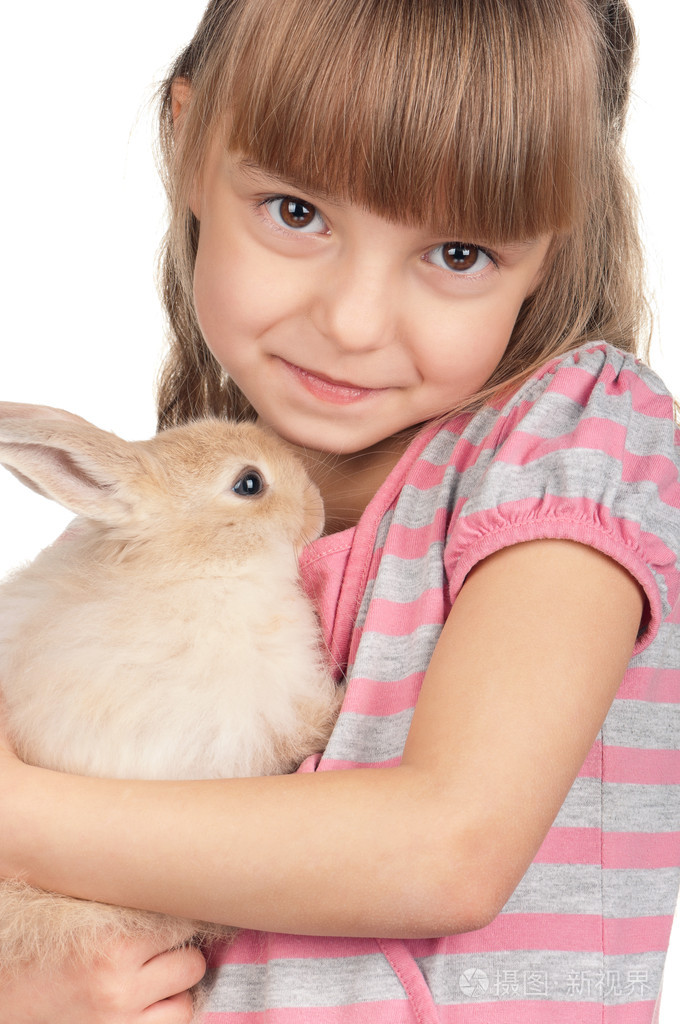 女生小兔子 身上图片