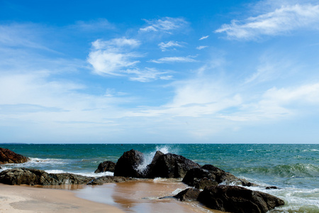 热带海洋和海滩