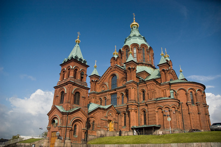 乌斯别斯基东正教大教堂，赫尔辛基芬兰