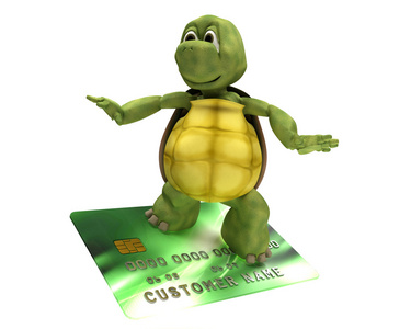 一张信用卡的乌龟