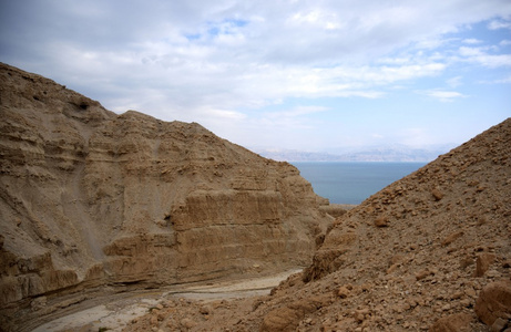 死海附近的朱迪亚沙漠