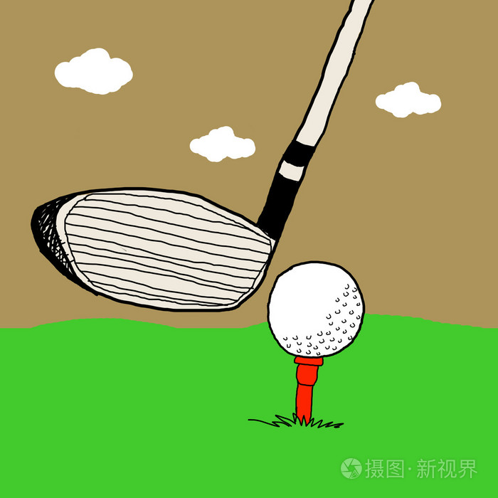 高尔夫游戏高尔夫插图