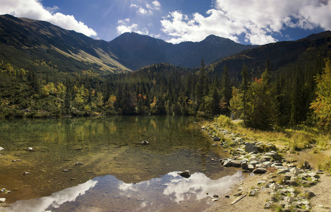 高山湖泊