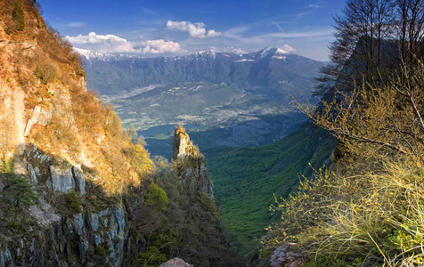 多洛米蒂山景观