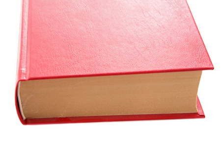 一本红色的书的照片
