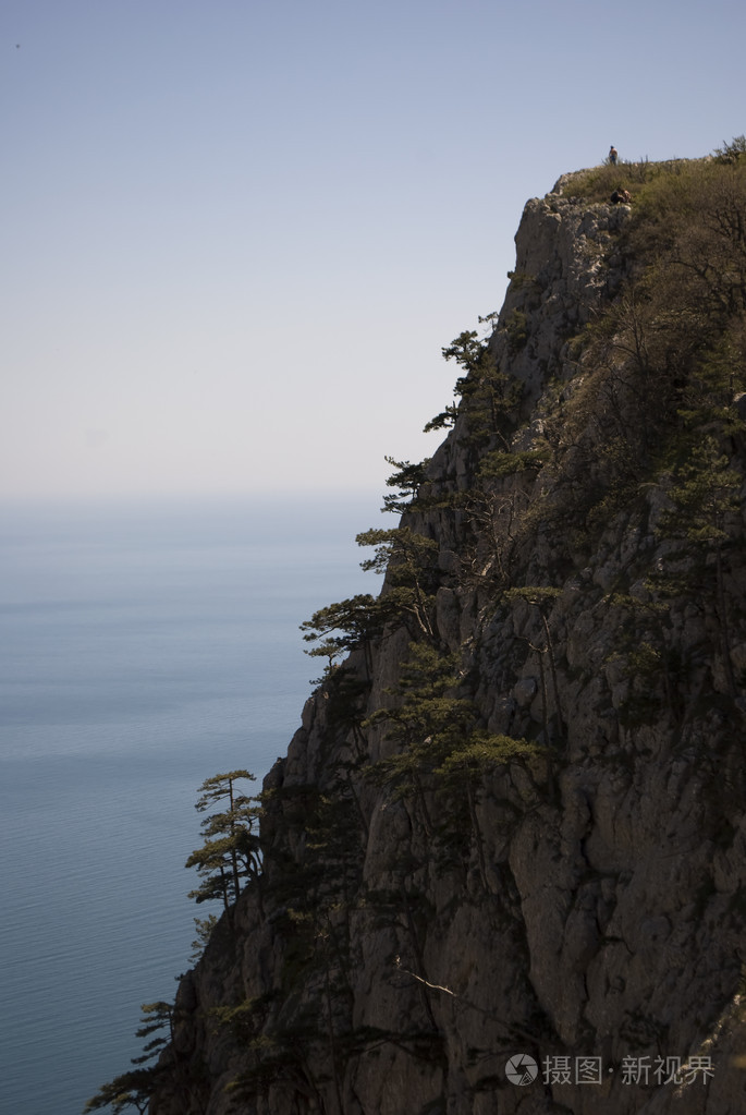 景观从山的高度