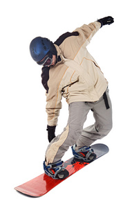 制作滑雪板的人图片