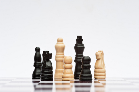 象棋游戏的战略业务概念应用程序