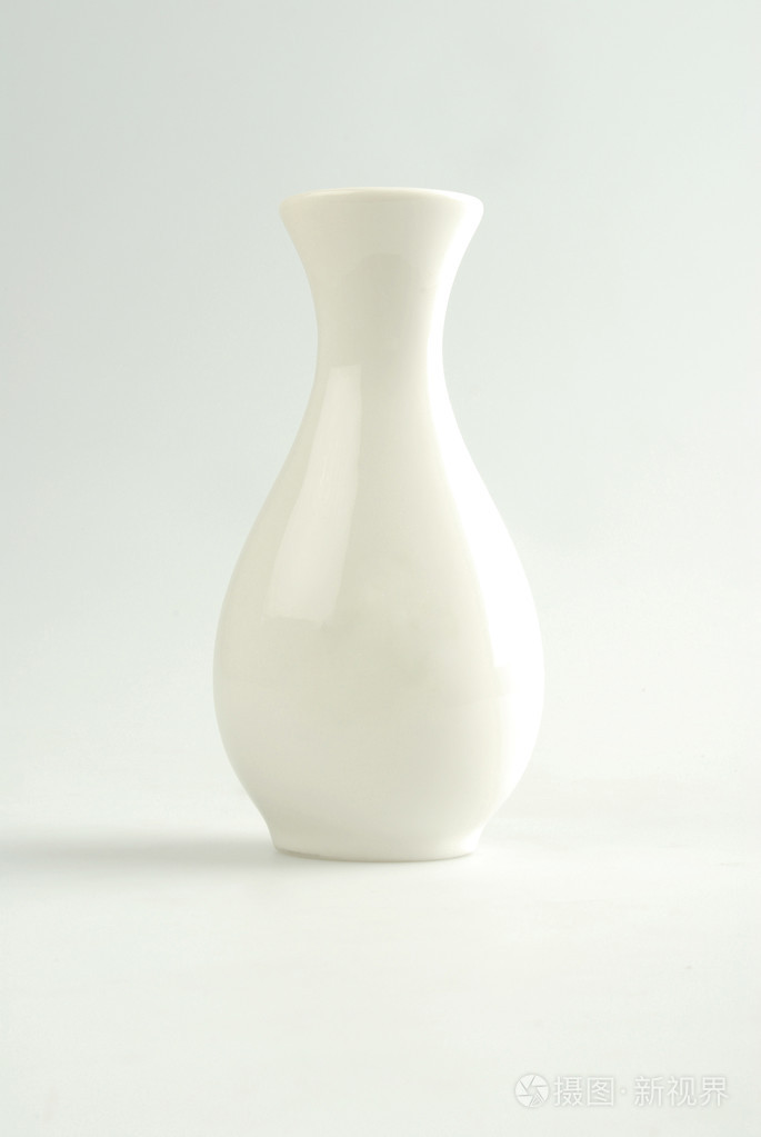白色的花瓶
