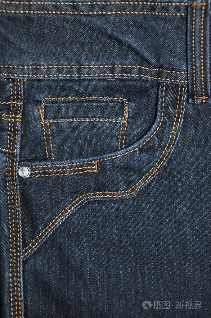 牛仔裤口袋