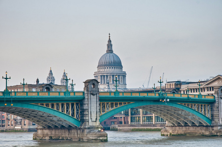 在英格兰伦敦 blackfriars 桥