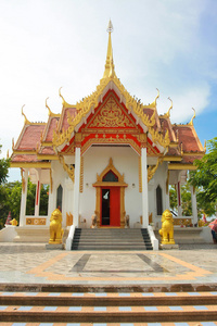 美丽的寺庙在泰国
