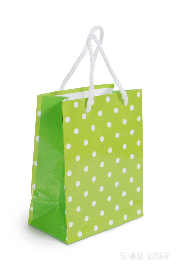 光明礼品袋白底隔离