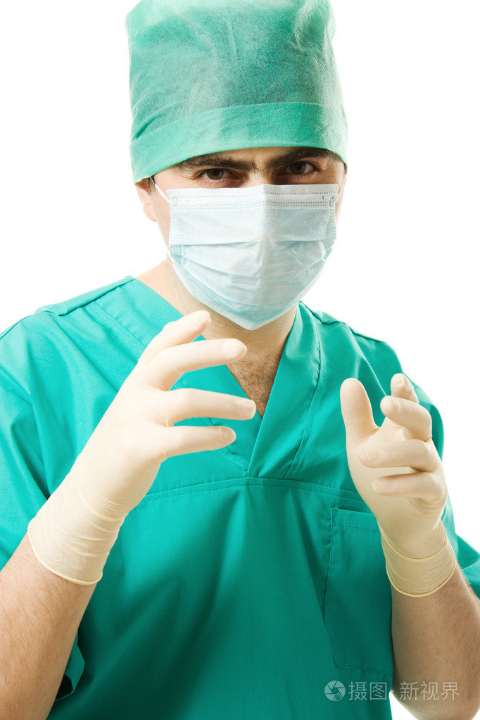 肖像的外科医生的人