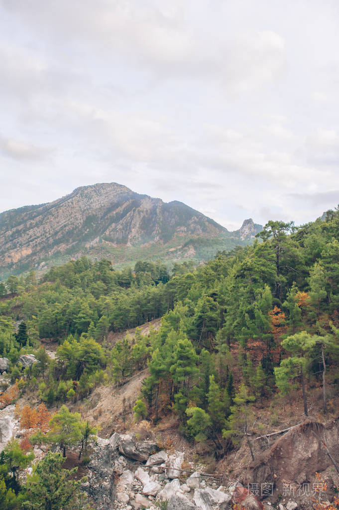 美在土耳其山区风景
