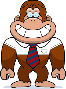 洞发现的地方附近运行雪人卡通插图卡通雪人夏天卡通大脚惊讶bigfoot