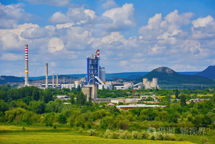 在保加利亚的水泥厂