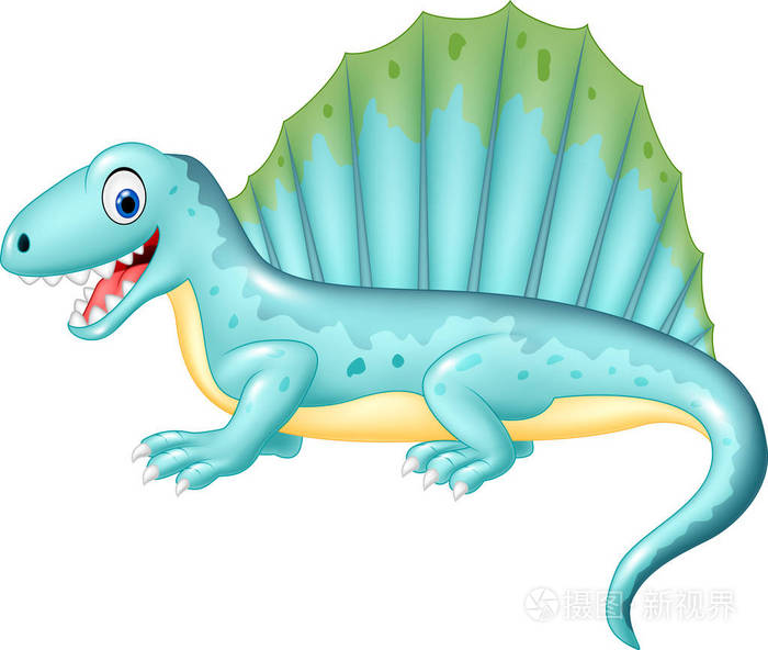 卡通搞笑恐龙简笔画