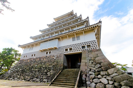 岛原城堡，也被称为森竹城堡和木城堡