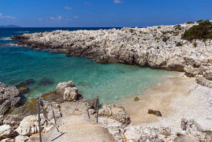 阿雷提海滩全景, 凯法利尼亚, 伊奥尼亚群岛