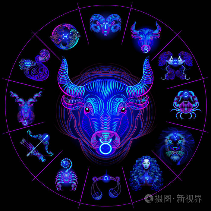 设置星象标志.金牛座