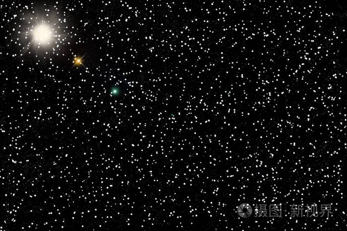 满天星斗的天空银河
