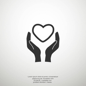 慈善机构 web 图标