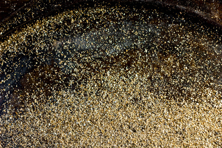 黑色金粉图片