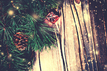 快乐圣诞枞树装饰