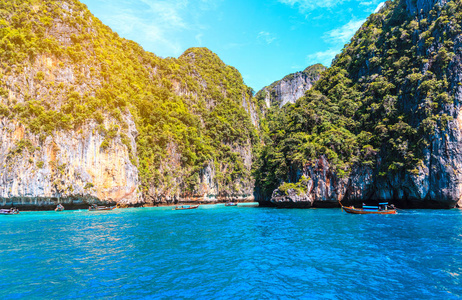 玛雅湾皮皮岛安达曼海甲米，泰国南部