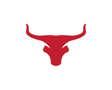 红牛金牛座 logo 模板矢量图标插画照片