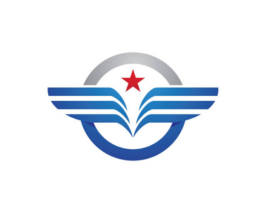 猎鹰徽标模板照片