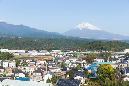 富士山静冈市为视角