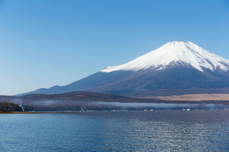 日本富士山景